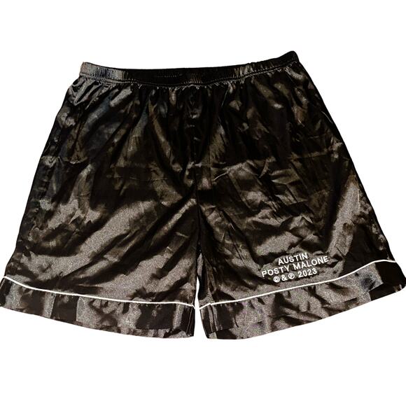 Post Malone - Austin, TX Exclusive - Satin Crew Shorts - Staff exclusive - Picture 1 of 2